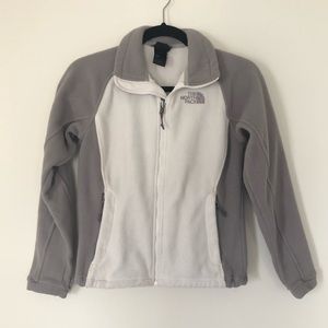 The North Face fleece zip-up jacket